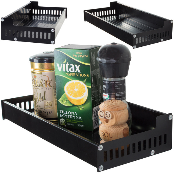 Estante de cocina de pared para especias