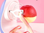 Pelador eléctrico de manzanas y patatas, pelador automático de frutas