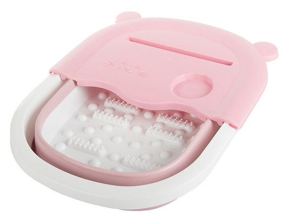 Tazón de masaje para pies nubs de silicona plegables