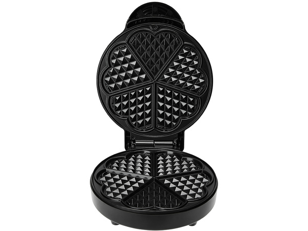 Gofrera robusta 5 gofres esponjosos gofrera corazones 1000w