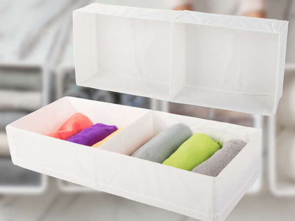 Organizátor spodnej bielizne ponožky zásuvka šatníková vložka deliace priehradky veľké