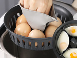 Inserto para cocinar huevos para robot de cocina 2 en 1 para 6 huevos cesta