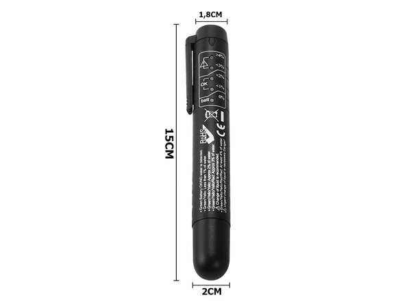 Tester zavorne tekočine vodil meter dot 3 4 5