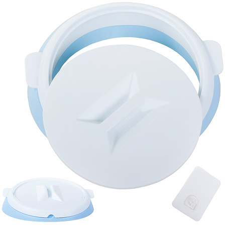 Držiak na vrece závesná svorka na odpadkový kôš