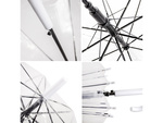 Transparent wedding umbrella for wedding sessions large