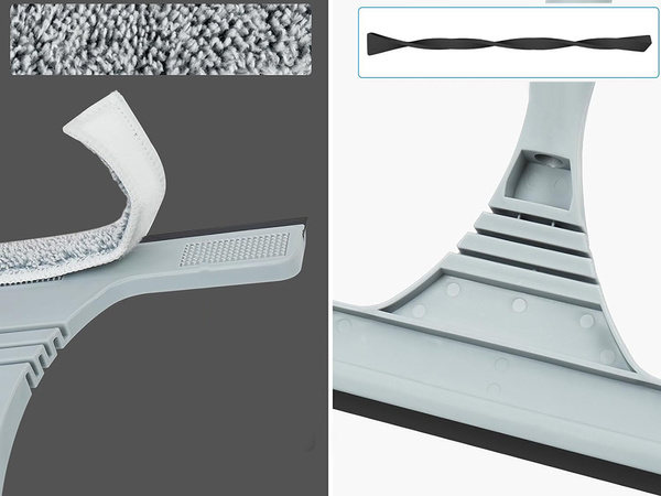 Aknapuhastus mikrokiud reguleeritava pikkusega 160cm 2w1 pakkumine