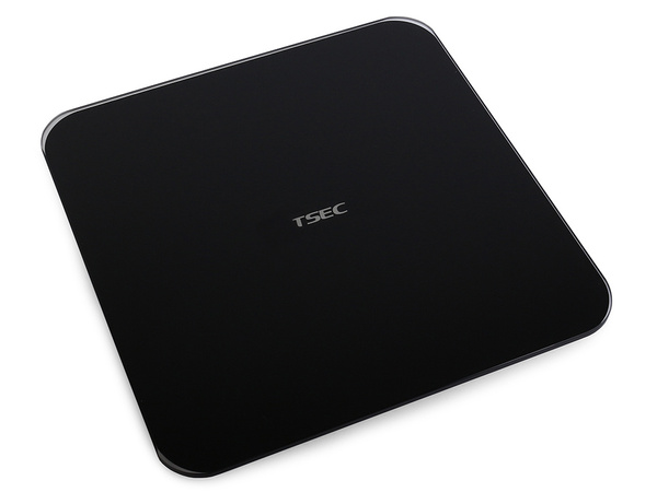 Electronic glass lcd bathroom scale 180kg