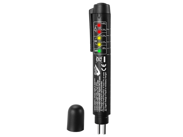 Testeur de liquide de frein compteur led dot 3 4 5