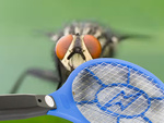 Cazamoscas eléctrico bolsa para mosquitos polillas moscas