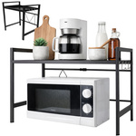 Estante para horno microondas estante de cocina ajustable