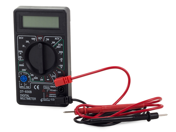 Digitálny multimeter lcd elektronika merač prúdu