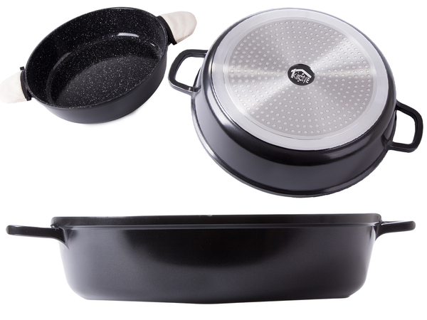 Lonec ponev s pokrovom 5,7l indukcijska aroma