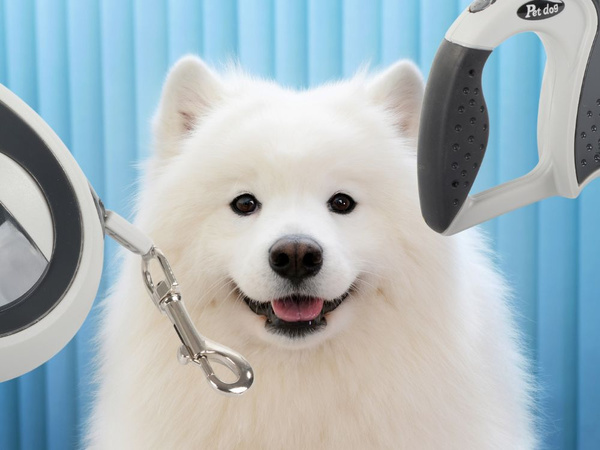 Automatické vodítko 5 m silné pre psa do 20 kg so zámkom silné dlhé