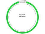 Led svetloba za pse in kočke vodoodporna nastavljiva 47cm usb