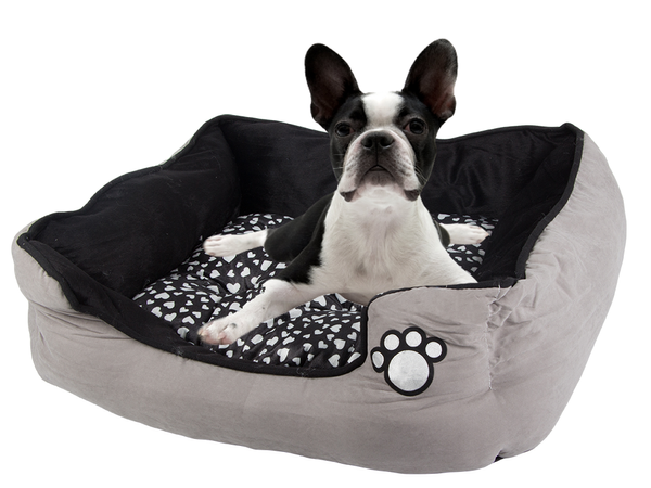Pat de câine pluș pat de pat cu pull-out perna moale confortabil