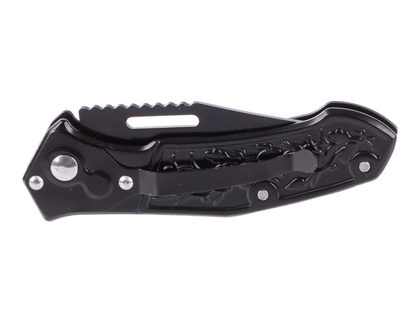 Folding knife steel tactical decorated