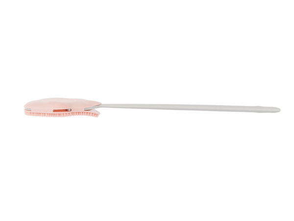 Brosse pour le dos avec manche éponge de lavage en silicone