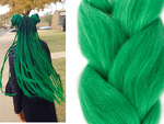 Cheveux synthétiques pour tresses ombrées