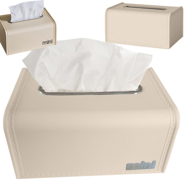 Caja de pañuelos bandeja organizadora de pañuelos