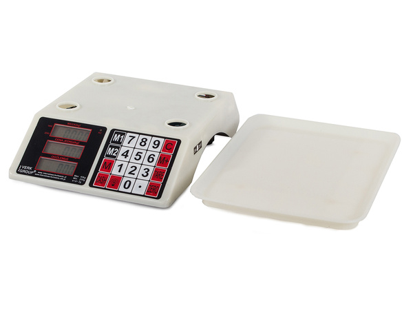 Elektronické kalkulačné váhy 40kg 2g