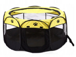 Collapsible dog pen pet bed cat cage large kennel lightweight