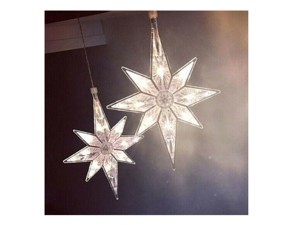 Guirlande lumineuse étoiles rideau 138 led