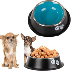 Kovový anti-slip dog bowl 400ml