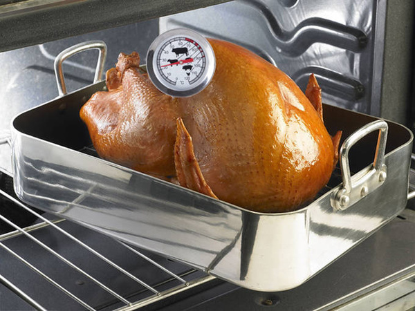 Meat thermometer ham smoker