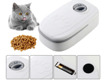 Comedero doble para perro gato dispensador automático de comida temporizador grande