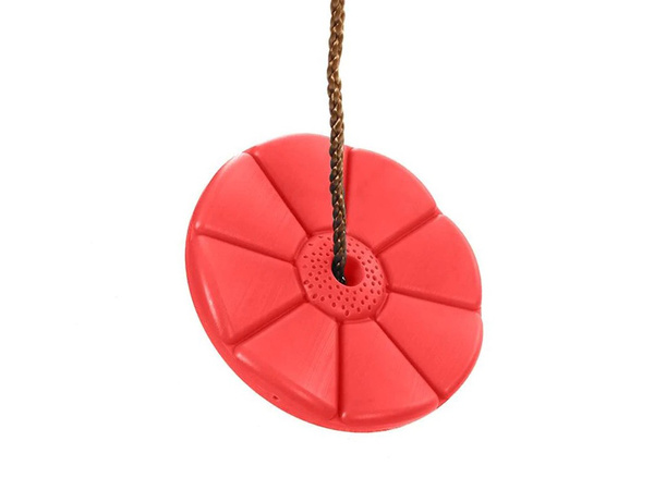Balançoire de jardin pour enfants siège fleur avec corde pour arbre