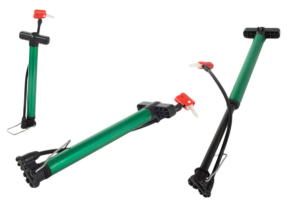 Aliuminio dviračių kojinė pompa su žarna lengva rankinė pompa