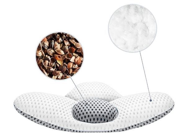 Almohada ortopédica para la espalda soporte lumbar