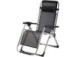 Chaise longue de jardin plage coussin pliant gravité gravité renforcée