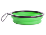 Silikonová skládací miska pro psy a kočky travel light 800ml