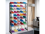 Porte-chaussures en métal 50 paires porte-chaussures en armoire