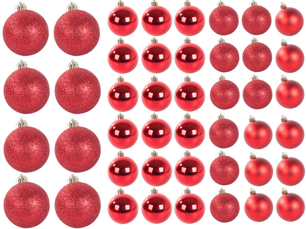 Ziemassvētku eglīšu galotnes 6/4/3 cm kit 100 gab.