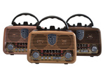 Retro kuchynské mobilné rádio fm am bluetooth usb dobíjacia anténa