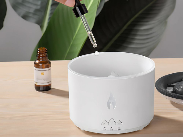 Air humidifier led diffuser rgb volcano fragrance mist fire explosion