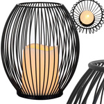 Bougeoir décoratif en métal 1 pc lanterne home terrace