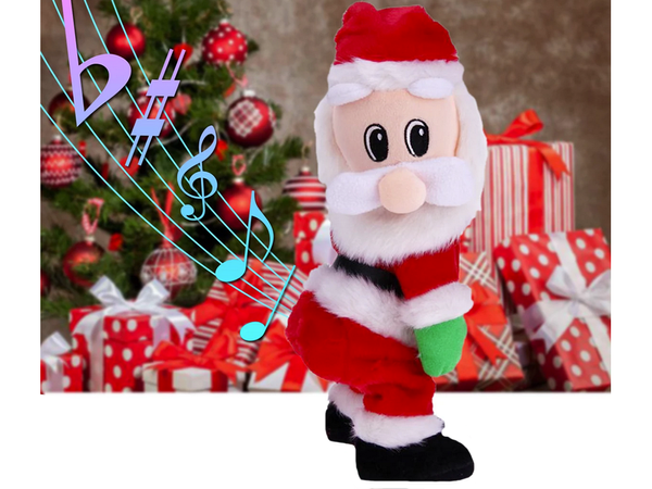 Tancovanie spievanie santa claus twerking vtipné vianočné veľké