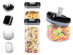Recipientes de cocina para alimentos para pasta recipiente con junta juego de 5 unidades
