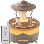 Humidificador difusor de aromas lámpara led con forma de ovni con mando a distancia