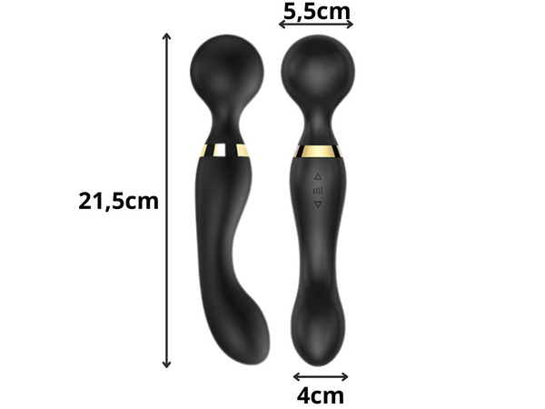 Вибрационный массажер для тела электрический ручной сильное расслабление для мышц