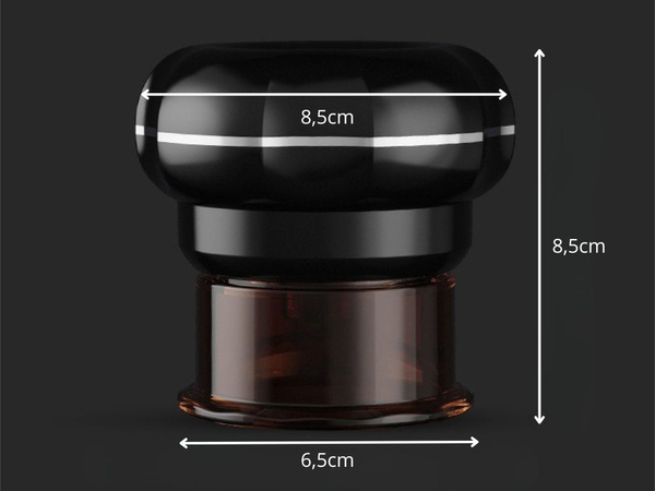 Chinese cupping vacuum massager with 12 suction power levels