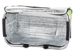 Thermal folding picnic basket insulating shopping basket