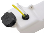 Depósito de gasolina completo para desbrozadoras manguera del depósito de combustible con tapa del filtro 1,2l