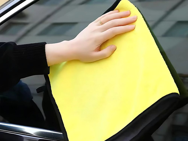 Microfibre cloths car window microfibre cloths set of 3 pcs
