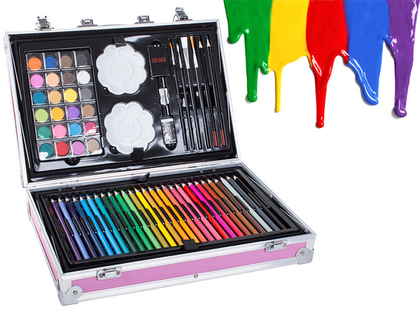 Juego de arte para pintar en estuche 145 piezas