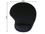 Mouse pad sub încheietura mâinii ergonomic gel de memorie