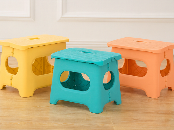 Sulankstomas plastikinis taburetės virtuvės taburetės kūno taburetės praktiskos ilgaamžės